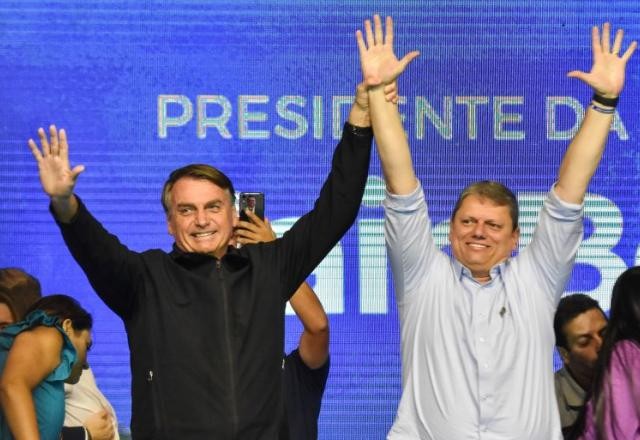 Imagem da noticia "Capitão do Brasil, capitão de São Paulo": o mote eleitoral de Tarcísio