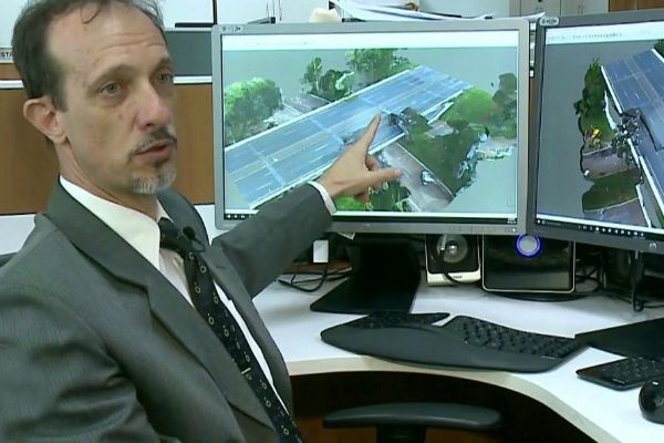 Tecnologia ajuda a investigar desabamento de viaduto em Brasília