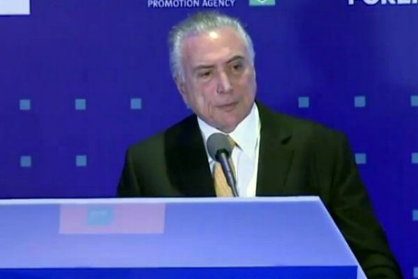 Imagem da noticia Temer participa de seminário empresarial na China