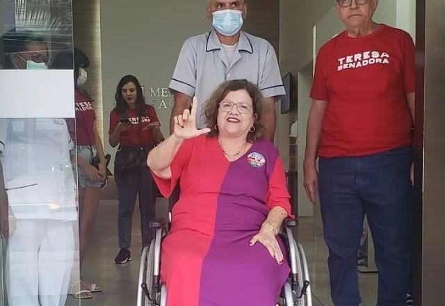 Imagem da noticia Teresa Leitão é eleita primeira mulher ao Senado por Pernambuco
