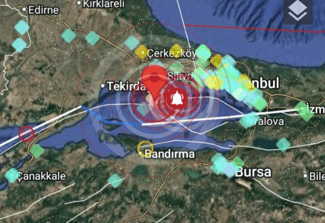 Imagem da noticia Terremoto de magnitude 6,2 atinge Istambul, na Turquia