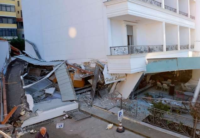Imagem da noticia Terremoto na Albânia mata pelo menos 20 pessoas e deixa diversos feridos