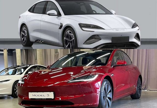 Imagem da noticia Em 2023, BYD e Tesla venderam juntos 35% dos veículos elétricos no mundo