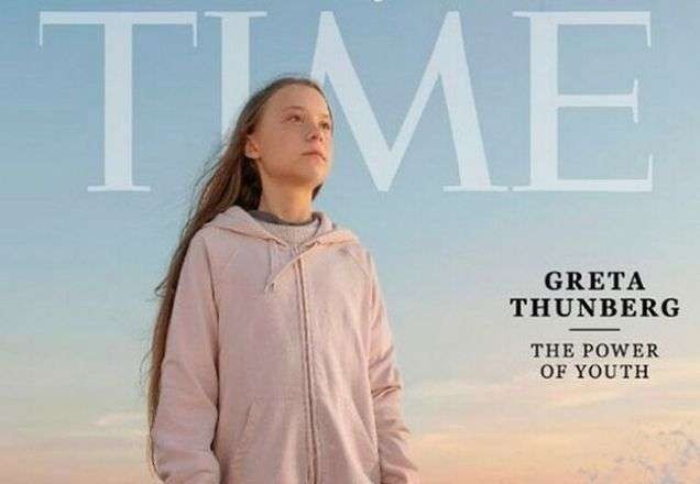 Imagem da noticia "Time" elege Greta Thunberg sua personalidade do ano
