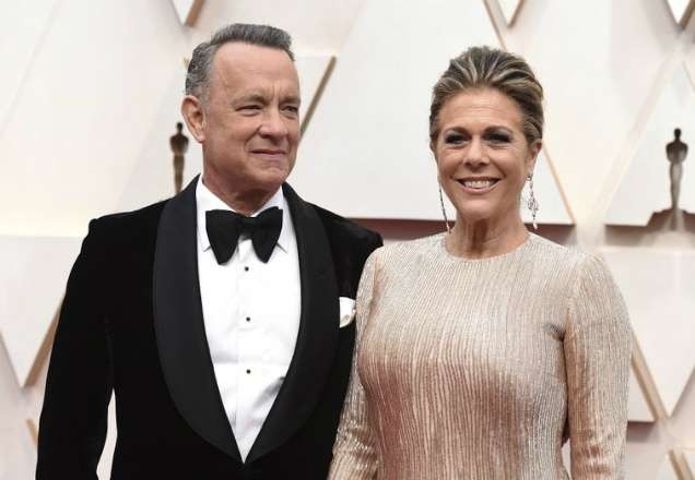 Tom Hanks e sua mulher, Rita Wilson, são diagnosticados com coronavírus
