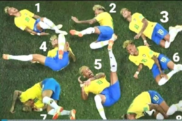 Imagem da noticia Tombos de Neymar rendem promoção em bar no Rio de Janeiro