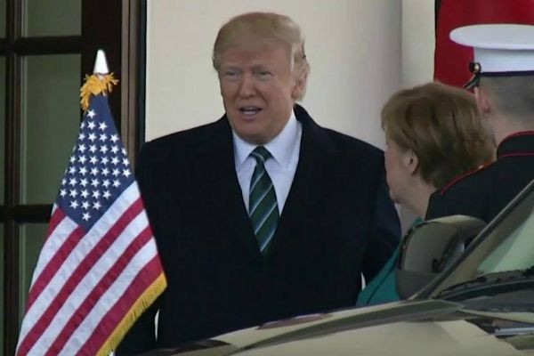 Trump diz que ´talvez´ tenha algo em comum com Angela Merkel