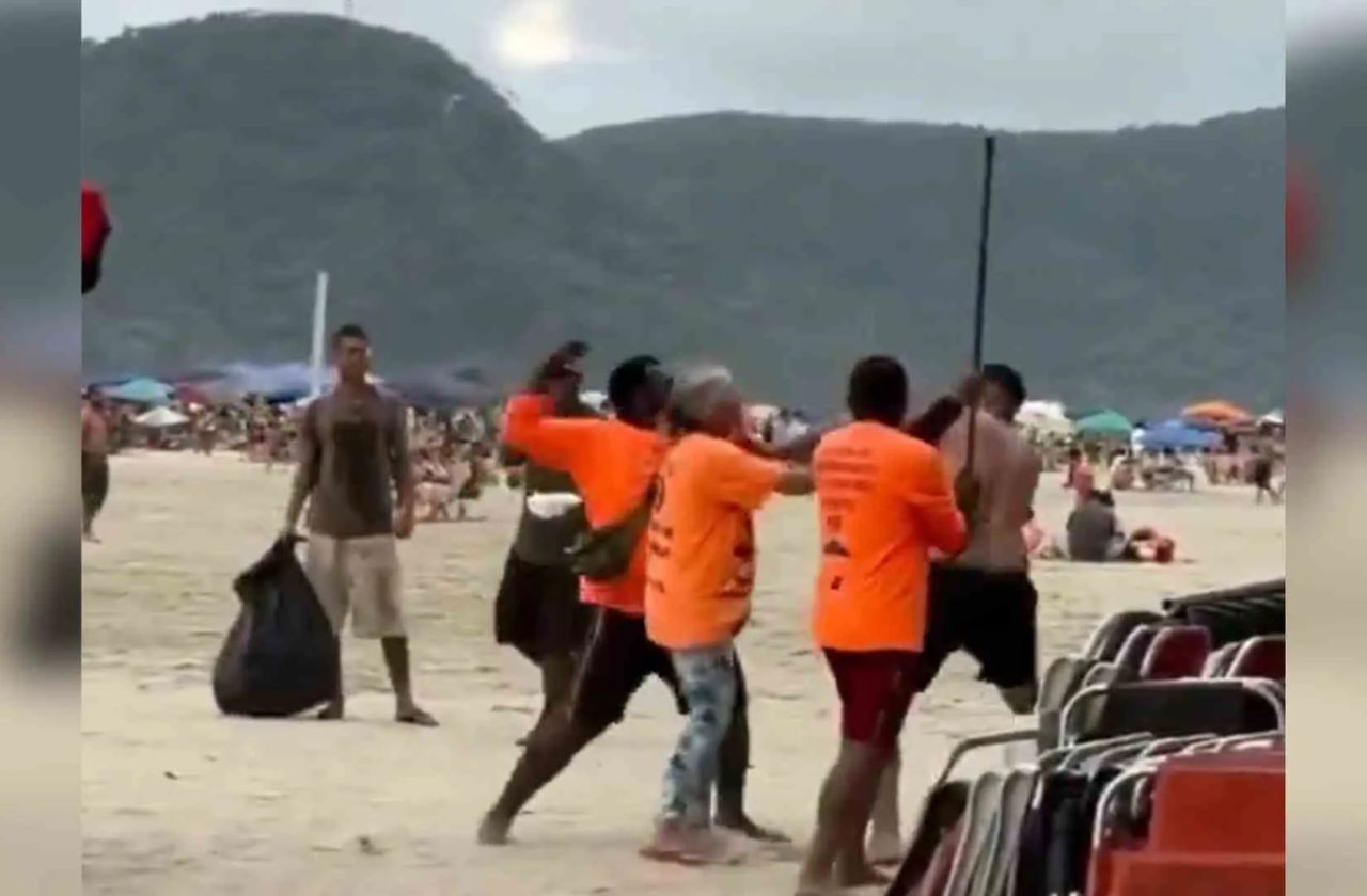 Imagem da noticia Turista argentino é agredido por ambulantes em praia de Balneário Camboriú (SC)
