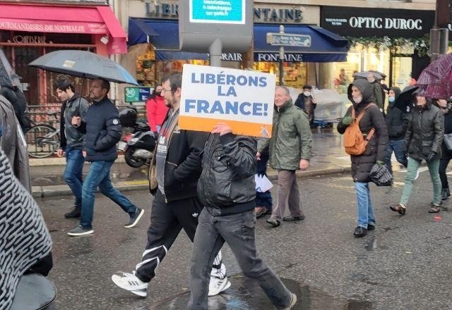 Imagem da noticia Covid-19: França registra novas manifestações contra passaporte vacinal