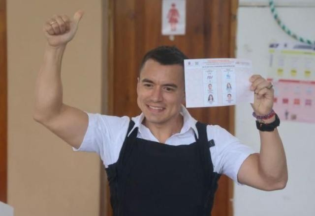 Imagem da noticia Empresário Daniel Noboa é eleito presidente do Equador