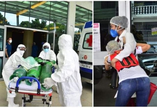 Imagem da noticia Pacientes morrem asfixiados por falta de oxigênio em hospitais de Manaus