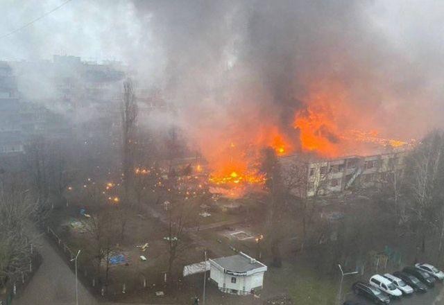 Imagem da noticia Acidente de helicóptero em Kiev deixa 15 mortos; ministro está incluso