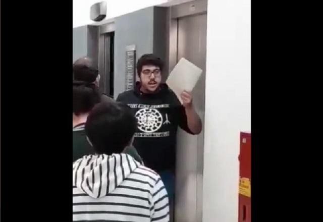 Imagem da noticia Aluno da UFABC vai parar na delegacia após usar blusa com símbolo nazista