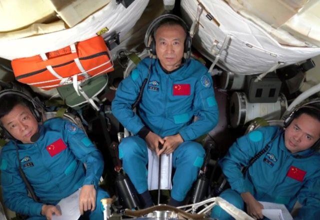 Imagem da noticia China envia última missão tripulada para construção de estação espacial