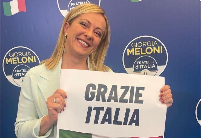 Imagem da noticia Primeiros resultados apontam Meloni como nova premiê da Itália