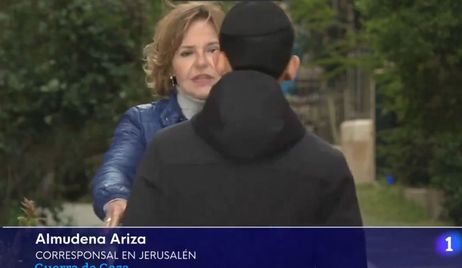 Imagem da noticia Jornalista espanhola é hostilizada ao vivo por israelenses em Jerusalém: "Não querem que falemos de Gaza"