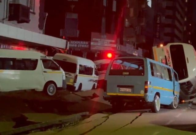 Imagem da noticia Explosão subterrânea de gás deixa um morto e 48 feridos na África do Sul