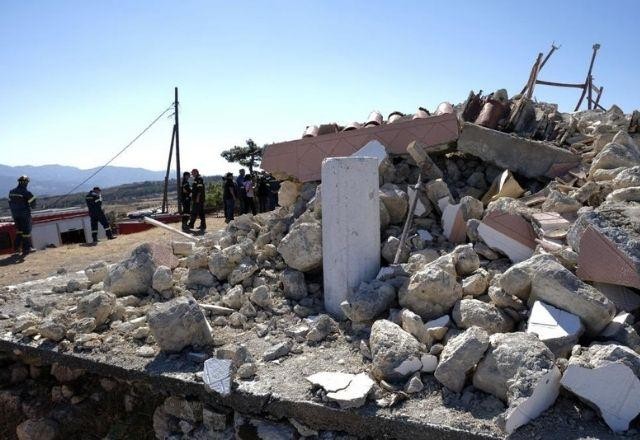 Imagem da noticia Forte terremoto atinge ilha de Creta, na Grécia, e deixa nove feridos
