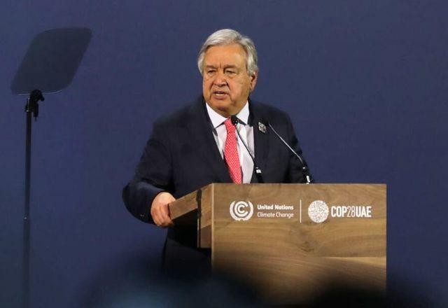 Imagem da noticia COP28: chefe da ONU alerta que promessas ficam "claramente aquém do necessário"