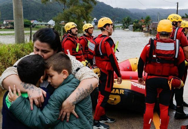Imagem da noticia Chuvas em SC: número de cidades em situação de emergência chega a 27