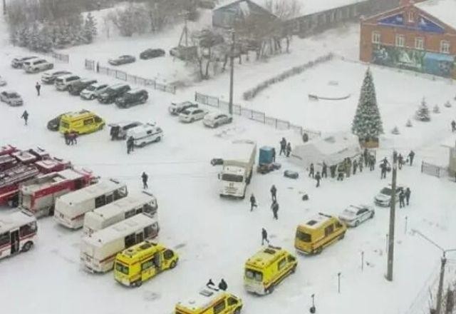Acidente em mina deixa mais de 50 mortos na Rússia