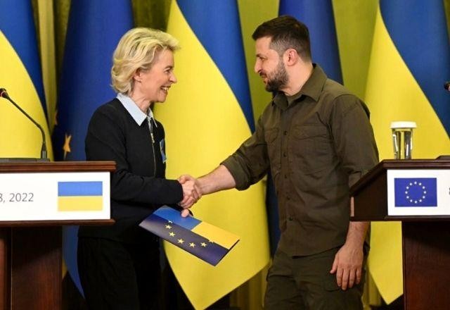 Imagem da noticia Reconstrução da Ucrânia terá apoio da União Europeia