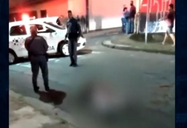 Policial reage a assalto e mata bandido em Santo André (SP)