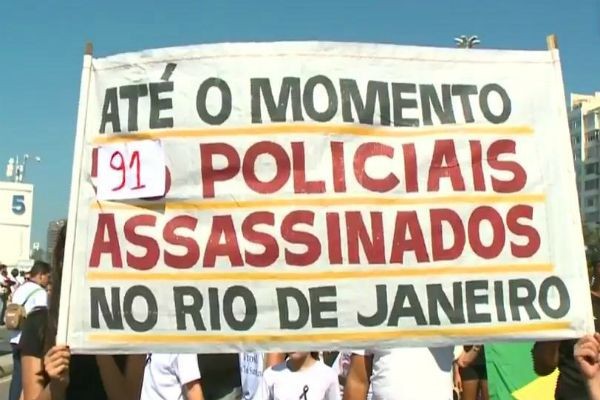 Um policial militar é assassinado a cada dois dias no RJ