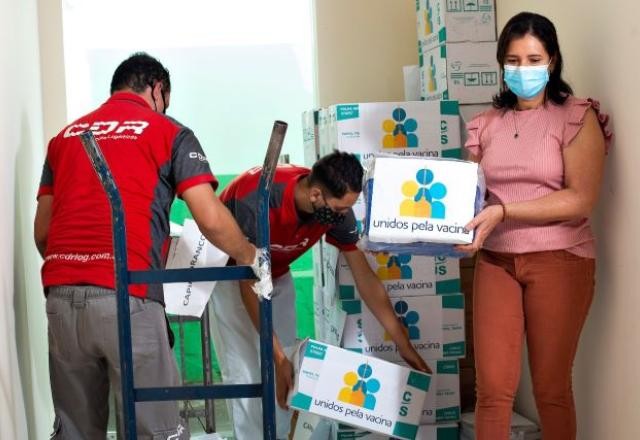 Imagem da noticia Movimento Unidos Pela Vacina entrega 1,95 milhão de doações