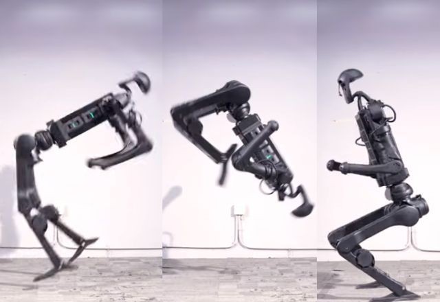 Imagem da noticia Robô humanoide dá salto mortal para trás; assista