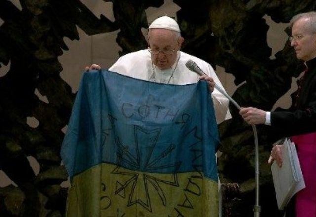 Imagem da noticia Ucrânia: Papa condena mortes em Bucha e reforça apelo para fim da guerra