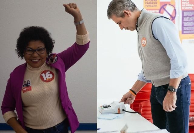 Imagem da noticia Vera Lúcia (PSTU) e Felipe D'Avilla (Novo) votam em São Paulo