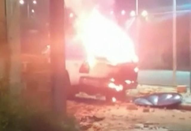Imagem da noticia Base da PM é atacada por criminosos na Praça Seca, no Rio
