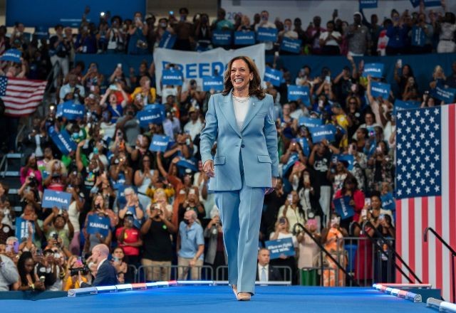 Kamala Harris é confirmada por democratas como candidata à Casa Branca