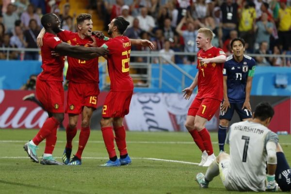 Imagem da noticia Vitória de virada sobre o Japão empolga a Bélgica contra o Brasil