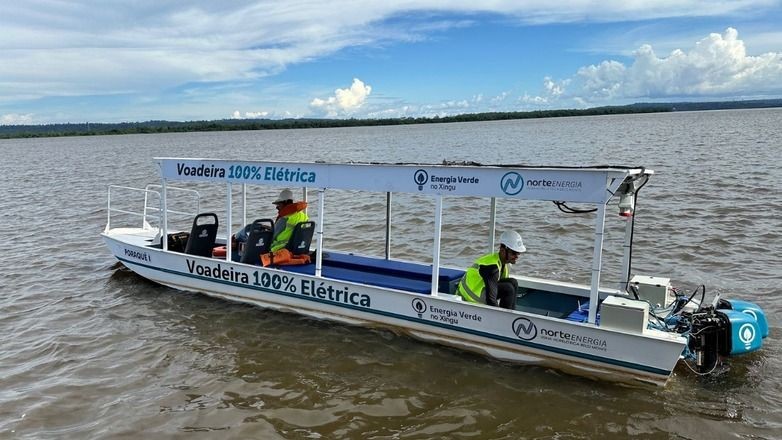 Imagem da noticia Transporte elétrico e sustentável faz viagem inaugural no Xingu