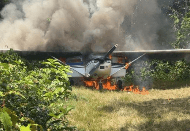 Imagem da noticia FAB intercepta aeronave suspeita vinda da Venezuela