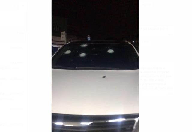 Carro de candidato a deputado estadual é atacado a tiros