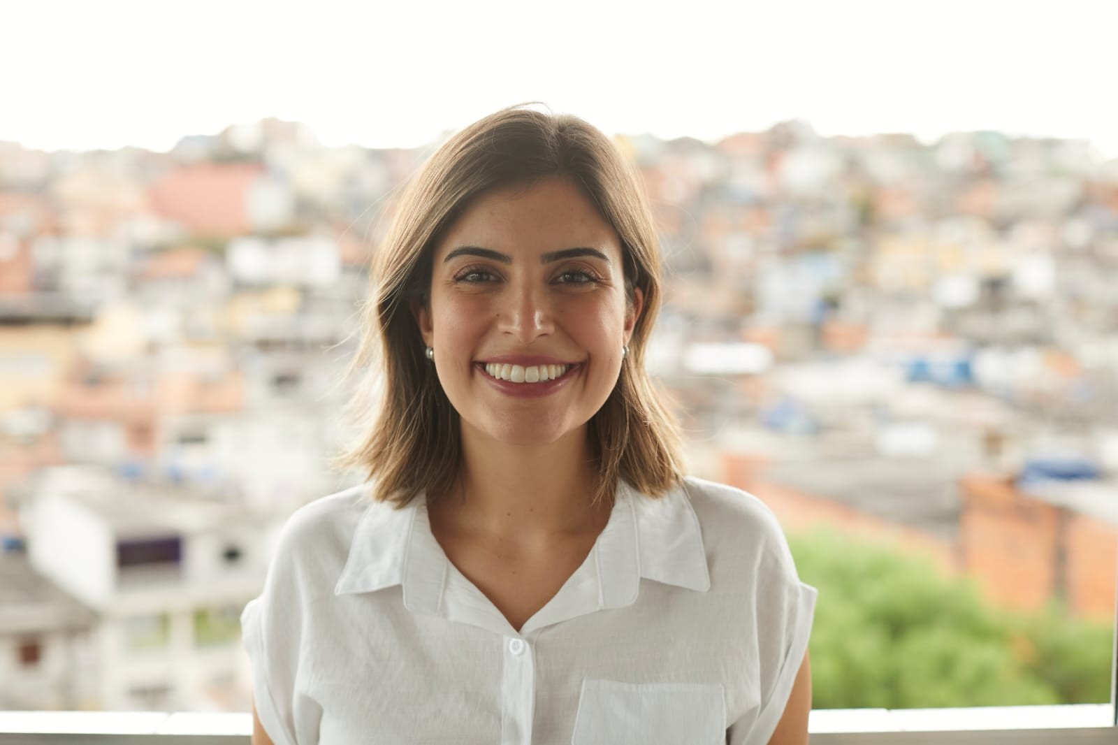Tabata Amaral, pré-candidata do PSB  à prefeitura de São Paulo, é sabatinada