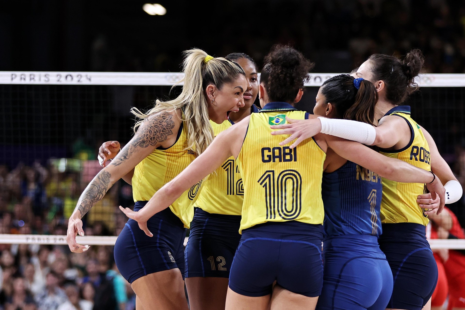 Brasil vence Turquia e conquista o bronze no vôlei de quadra 