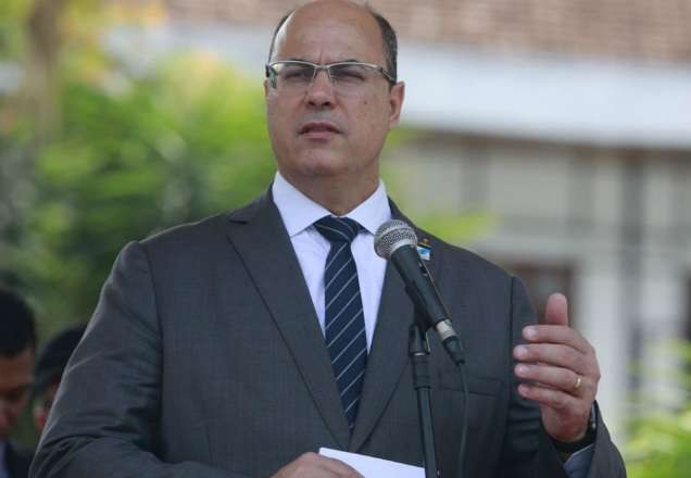 Wilson Witzel diz que cidade do Rio é tão segura quanto NY e Paris