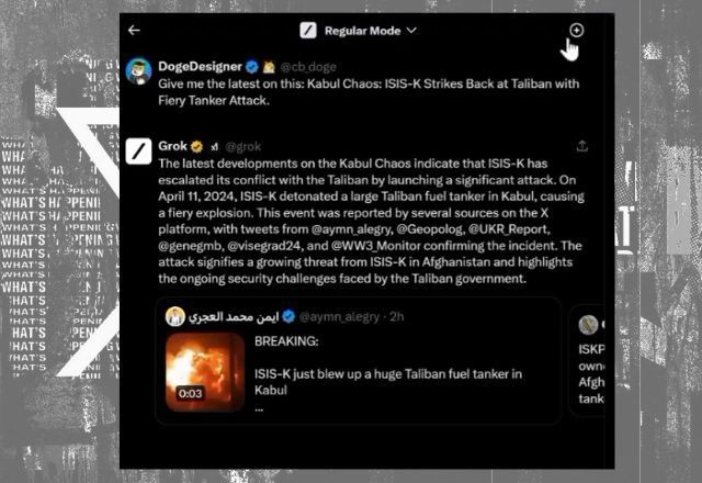 Imagem da noticia IA Grok é liberada para assinantes do X (antigo Twitter)