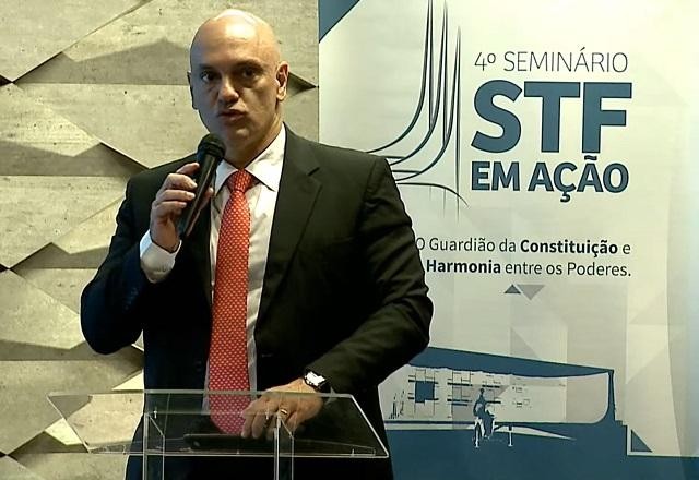 "Ainda tem muita gente para prender e muita multa para aplicar", diz Moraes