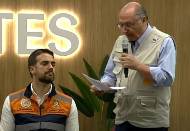 Imagem da noticia Alckmin anuncia R$ 741 milhões em ajuda aos municípios atingidos por ciclone no RS
