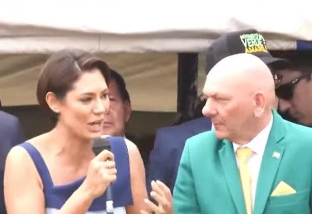 Imagem da noticia Em discurso, Michelle Bolsonaro diz que o agronegócio "é abençoado por Deus"