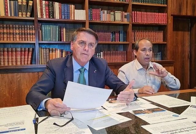 Imagem da noticia "O que precisa é diálogo entre os Poderes", afirma Bolsonaro