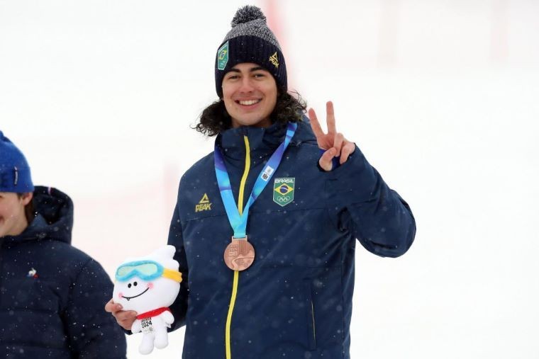 Imagem da noticia Brasil ganha primeira medalha em Olimpíadas de Inverno