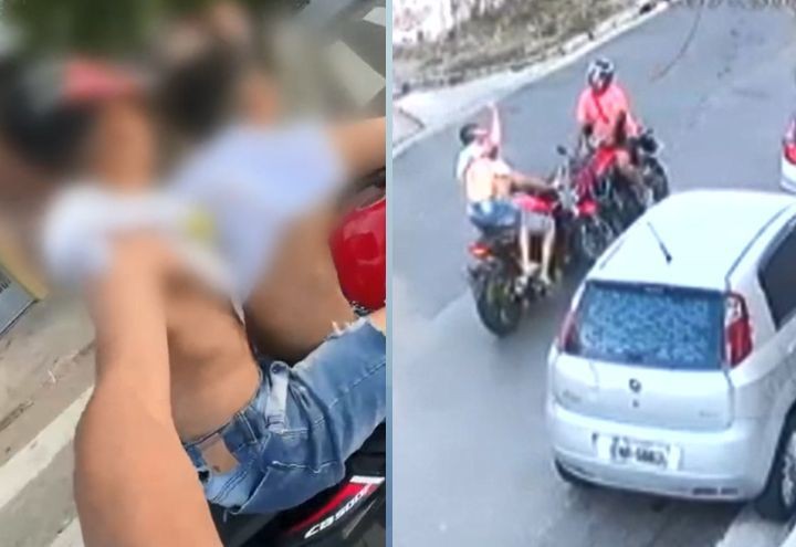 Adolescente na garupa grava acidente que matou homem de moto em São Paulo