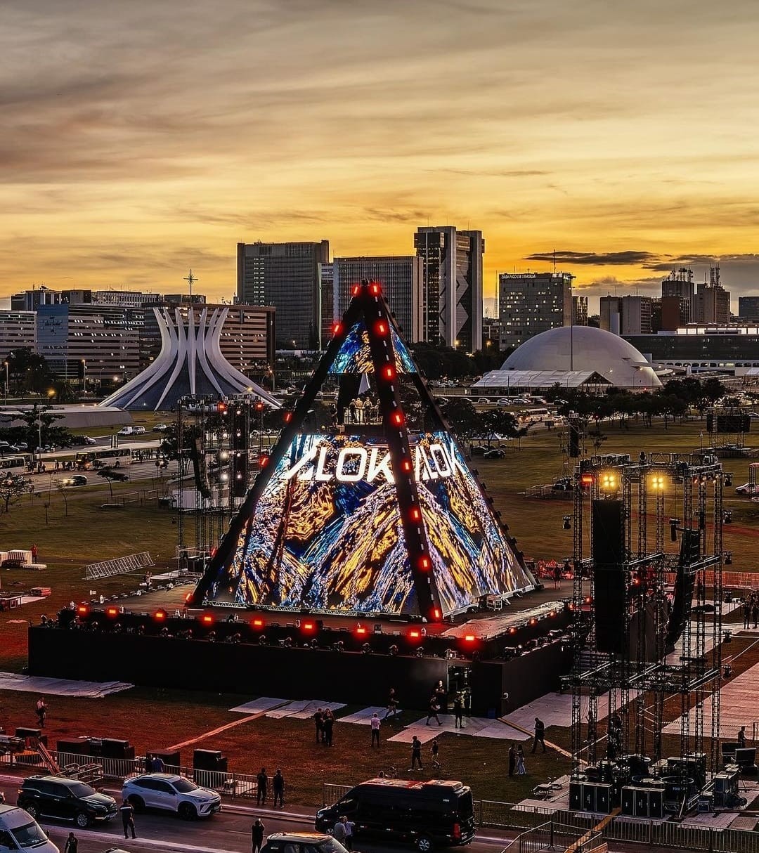 Imagem da noticia Brasília comemora seus 64 anos com show de Alok na Esplanada dos Ministérios