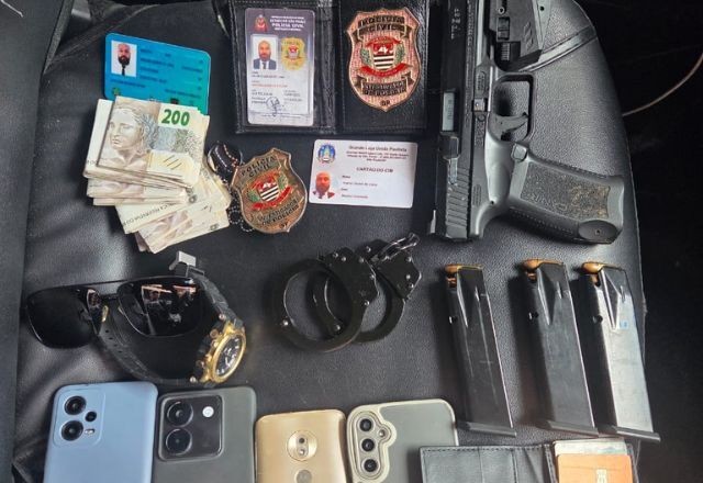 Imagem da noticia Falsos policiais são presos suspeitos de extorquir comerciantes em São Paulo